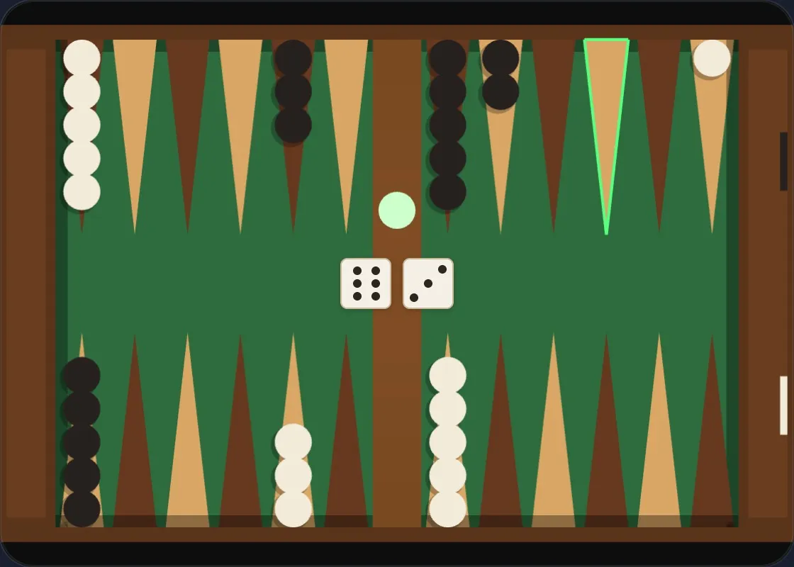 Checker on the Bar