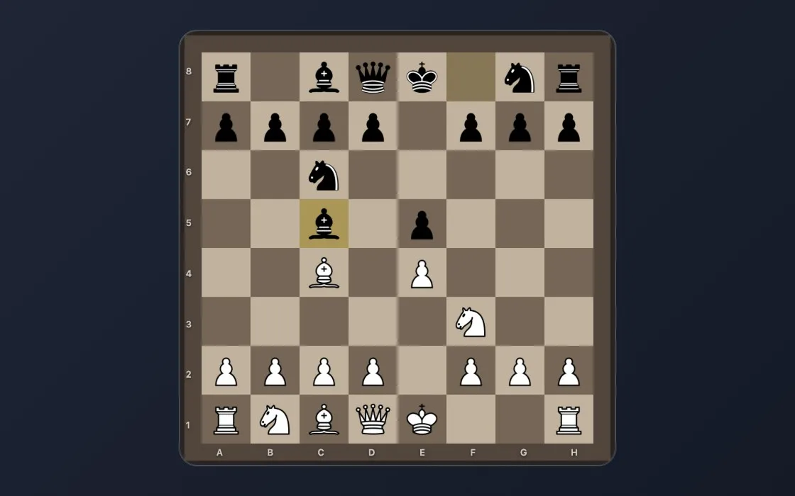 Partie de Échecs en cours