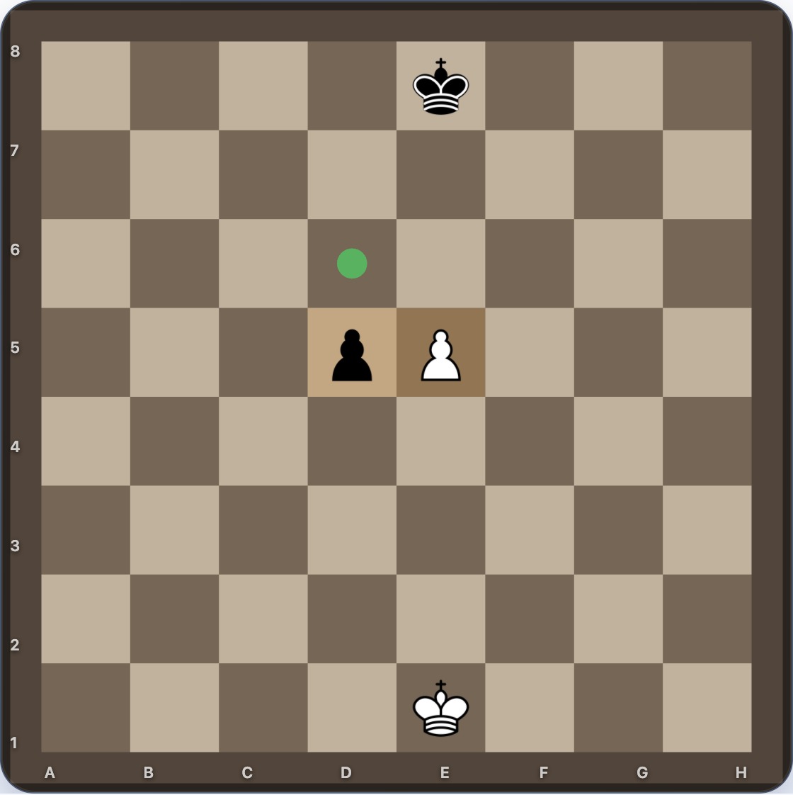 En Passant — before capture