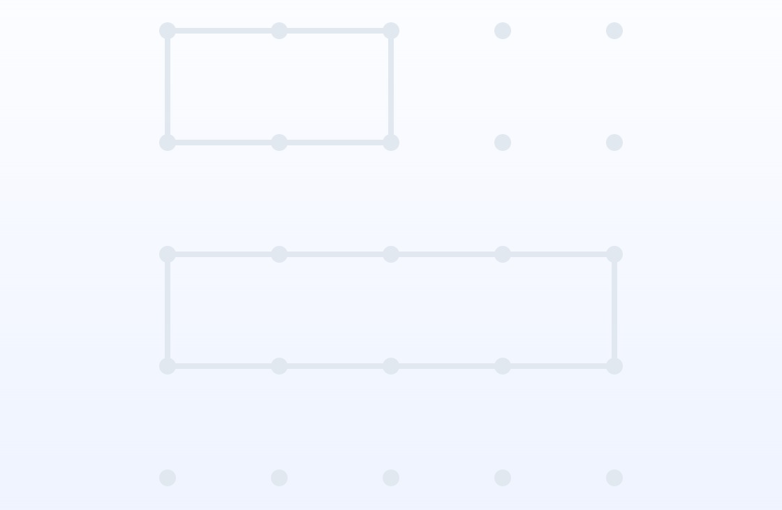 Dwupólowy łańcuch w górnej połowie i czteropólowy łańcuch w dolnej połowie; dwupólowy jest planowanym poświęceniem