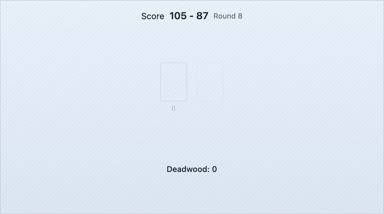 Ekran końca gry — jeden gracz osiągnął 100 punktów